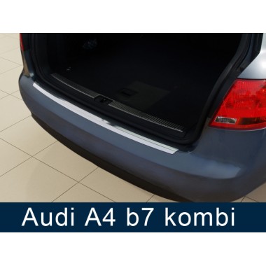 Накладка на задний бампер AUDI A4 (B7) Avant (2004-2008) бренд – Avisa главное фото